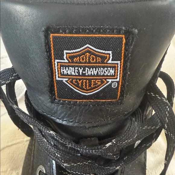 Harley-Davidson Black High-Top Men's Sneakers (11) - Picture 9 of 9